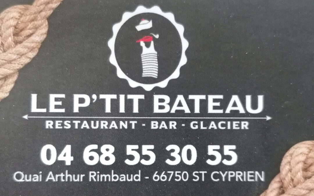 le P’tit Bateau – Saint Cyprien
