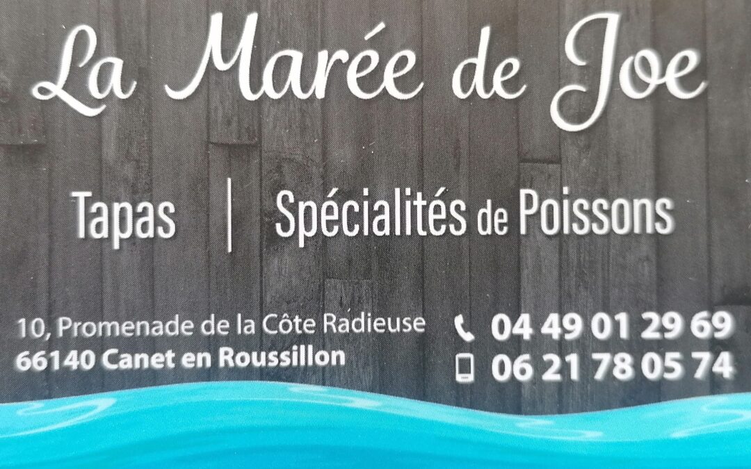 La Marée de Joe – Canet-en-Roussillon