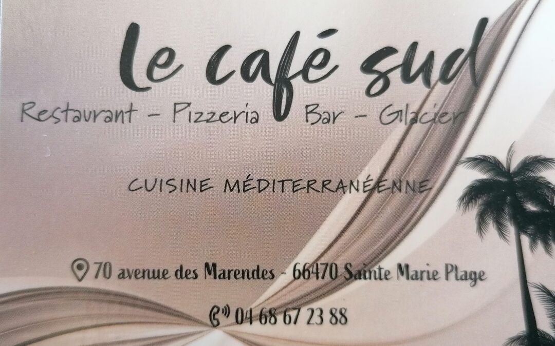Restaurant le Café Sud – Sainte-Marie-la-Mer