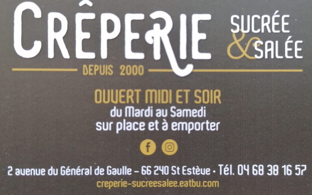 Créperie sucrée & salée – Saint-Estève