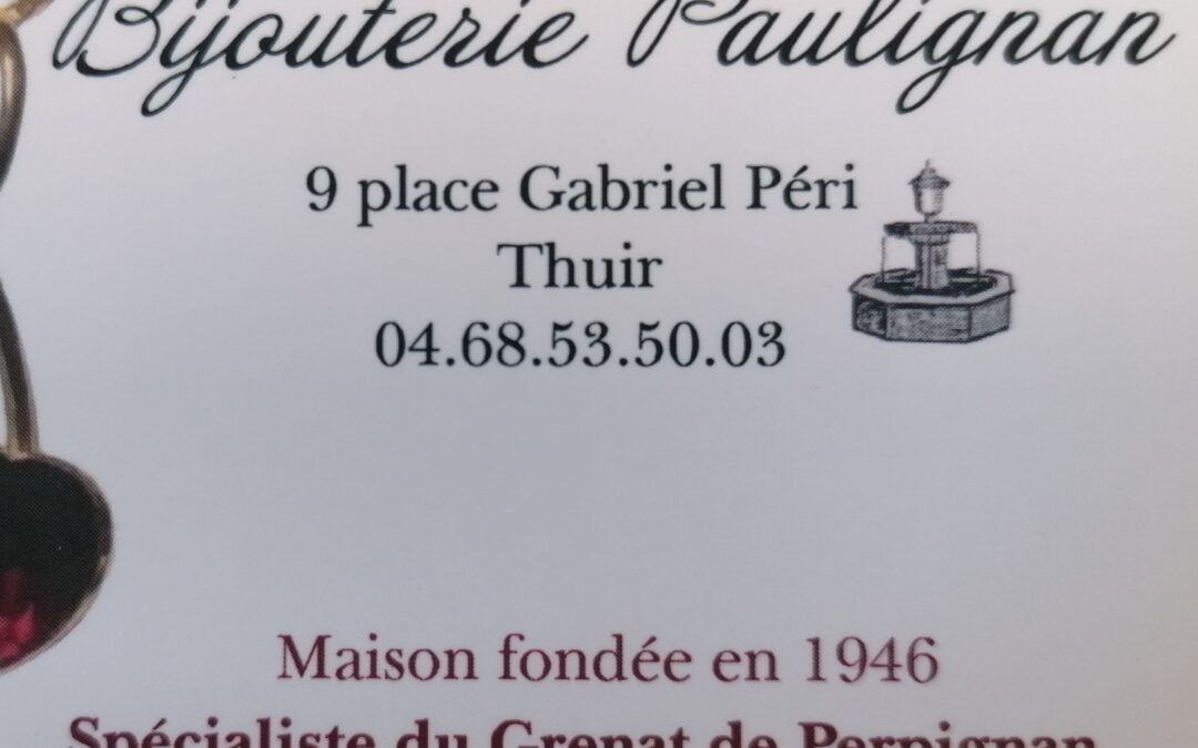 Bijouterie Paulignan – Thuir